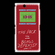 Coque Sony Xpéria Z Ultra The pack Bonus offensif-défensif Rouge
