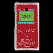 Coque Huawei Ascend Mate The pack Bonus offensif-défensif Rouge