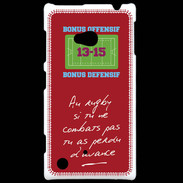 Coque Nokia Lumia 720 Le combat Bonus offensif-défensif Rouge