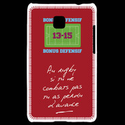 Coque LG Optimus L3 II Le combat Bonus offensif-défensif Rouge