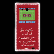 Coque Huawei Ascend Mate Le combat Bonus offensif-défensif Rouge