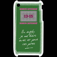 Coque iPhone 3G / 3GS Les potes Bonus offensif-défensif Vert