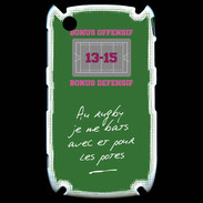 Coque Blackberry 8520 Les potes Bonus offensif-défensif Vert