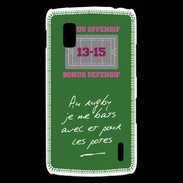 Coque LG Nexus 4 Les potes Bonus offensif-défensif Vert