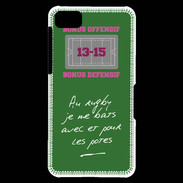 Coque Blackberry Z10 Les potes Bonus offensif-défensif Vert