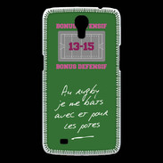 Coque Samsung Galaxy Mega Les potes Bonus offensif-défensif Vert