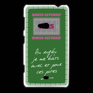 Coque Nokia Lumia 625 Les potes Bonus offensif-défensif Vert