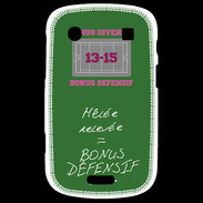Coque Blackberry Bold 9900 Mêlée relevée Bonus offensif-défensif Vert