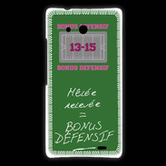 Coque Huawei Ascend Mate Mêlée relevée Bonus offensif-défensif Vert