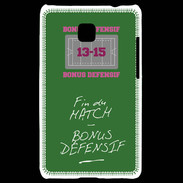 Coque LG Optimus L3 II Fin de match Bonus offensif-défensif Vert