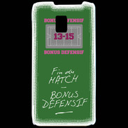 Coque LG P990 Fin de match Bonus offensif-défensif Vert