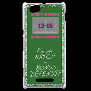 Coque Sony Xperia M Fin de match Bonus offensif-défensif Vert