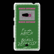Coque Nokia Lumia 625 Fin de match Bonus offensif-défensif Vert
