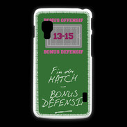 Coque LG L5 2 Fin de match Bonus offensif-défensif Vert