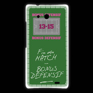 Coque Huawei Ascend Mate Fin de match Bonus offensif-défensif Vert