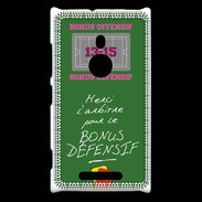 Coque Nokia Lumia 925 Merci l'arbitre Bonus offensif-défensif Vert