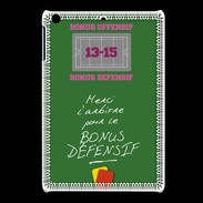 Coque iPadMini Merci l'arbitre Bonus offensif-défensif Vert