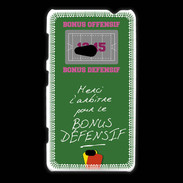 Coque Nokia Lumia 625 Merci l'arbitre Bonus offensif-défensif Vert