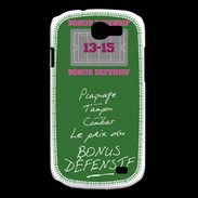 Coque Samsung Galaxy Express Plaquage Bonus offensif-défensif Vert