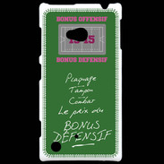 Coque Nokia Lumia 720 Plaquage Bonus offensif-défensif Vert