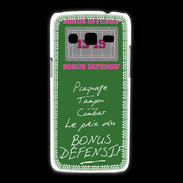 Coque Samsung Galaxy Express2 Plaquage Bonus offensif-défensif Vert