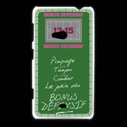 Coque Nokia Lumia 625 Plaquage Bonus offensif-défensif Vert