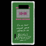 Coque LG Optimus L7 Obtenir le Bonus offensif-défensif Vert