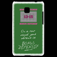 Coque LG Optimus L3 II Obtenir le Bonus offensif-défensif Vert