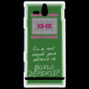 Coque Sony Xperia U Obtenir le Bonus offensif-défensif Vert