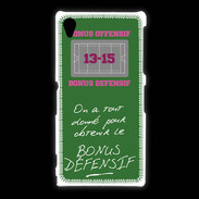 Coque Sony Xpéria Z1 Obtenir le Bonus offensif-défensif Vert