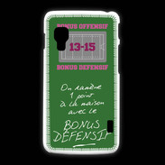 Coque LG L5 2 1 point bonus offensif-défensif Vert