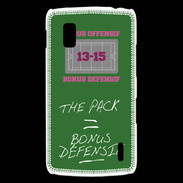 Coque LG Nexus 4 The pack Bonus offensif-défensif Vert