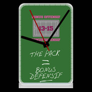 Pendule de bureau The pack Bonus offensif-défensif Vert