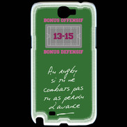 Coque Samsung Galaxy Note 2 Le combat Bonus offensif-défensif Vert