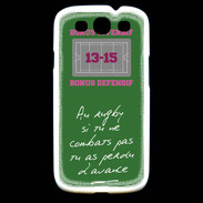 Coque Samsung Galaxy S3 Le combat Bonus offensif-défensif Vert