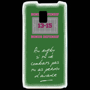 Coque LG P990 Le combat Bonus offensif-défensif Vert