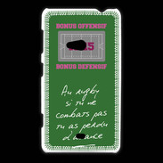 Coque Nokia Lumia 625 Le combat Bonus offensif-défensif Vert