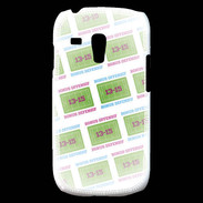 Coque Samsung Galaxy S3 Mini Dégradé Bonus Offensif-défensif Blanc