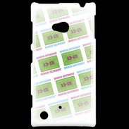 Coque Nokia Lumia 720 Dégradé Bonus Offensif-défensif Blanc