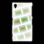 Coque Sony Xpéria Z1 Dégradé Bonus Offensif-défensif Blanc