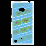 Coque Nokia Lumia 720 Dégradé Bonus Offensif-défensif Bleu