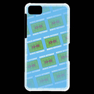 Coque Blackberry Z10 Dégradé Bonus Offensif-défensif Bleu