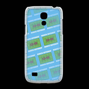 Coque Samsung Galaxy S4mini Dégradé Bonus Offensif-défensif Bleu