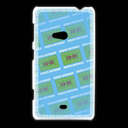 Coque Nokia Lumia 625 Dégradé Bonus Offensif-défensif Bleu