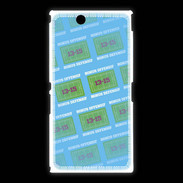 Coque Sony Xpéria Z Ultra Dégradé Bonus Offensif-défensif Bleu