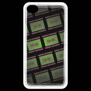 Coque iPhone 4 / iPhone 4S Dégradé Bonus Offensif-défensif Noir