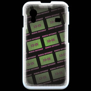 Coque Samsung ACE S5830 Dégradé Bonus Offensif-défensif Noir