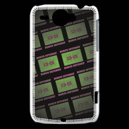 Coque HTC Wildfire G8 Dégradé Bonus Offensif-défensif Noir
