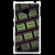 Coque Nokia Lumia 720 Dégradé Bonus Offensif-défensif Noir
