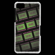 Coque Blackberry Z10 Dégradé Bonus Offensif-défensif Noir